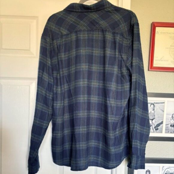 Weatherproof Vintage Luxe Flannel Long Sleeve Button Down Size Large - Picture 4 of 7